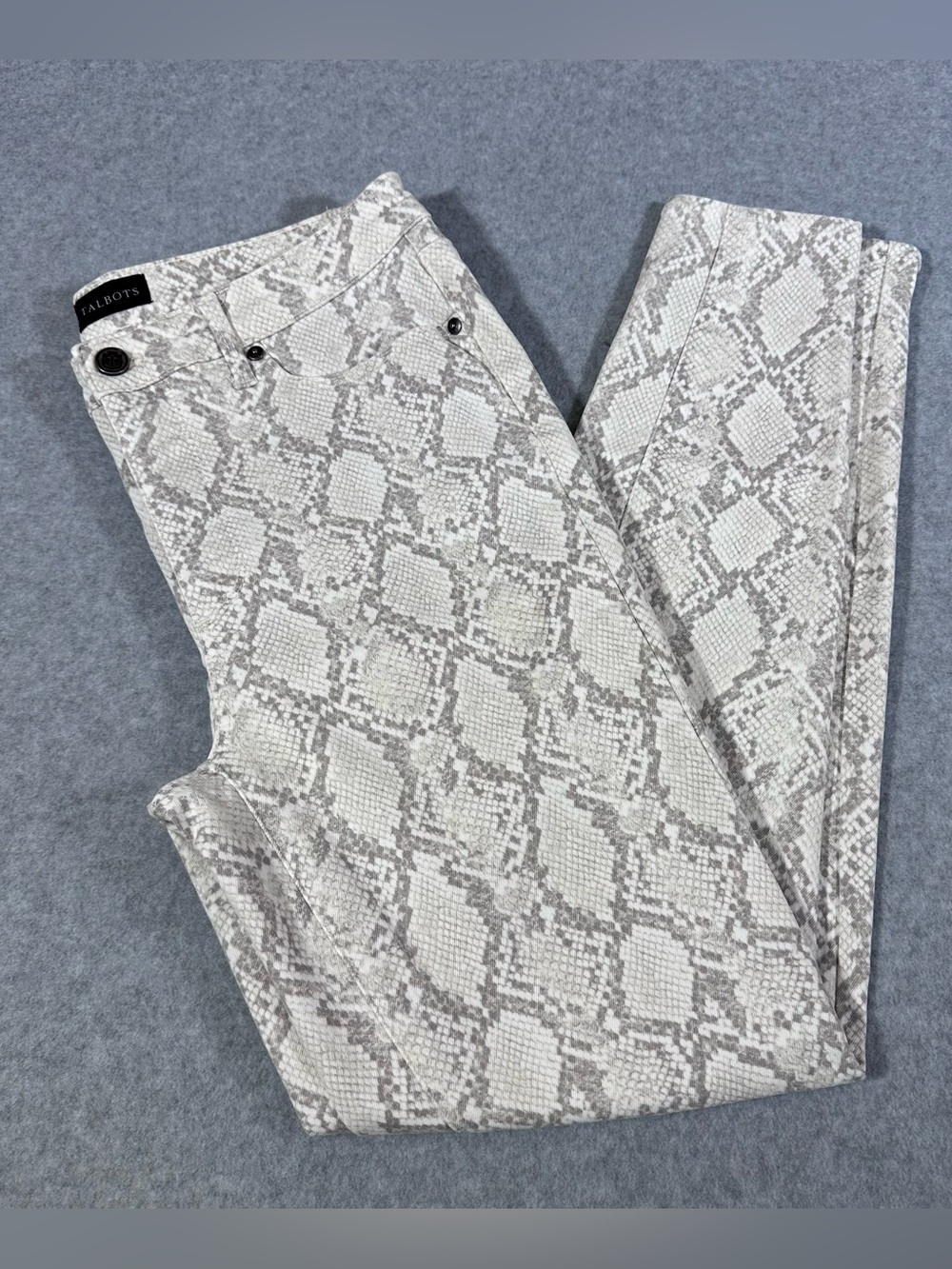 Talbots Comfort Stretch Python/Snakeskin Print Jegging - Women’s
